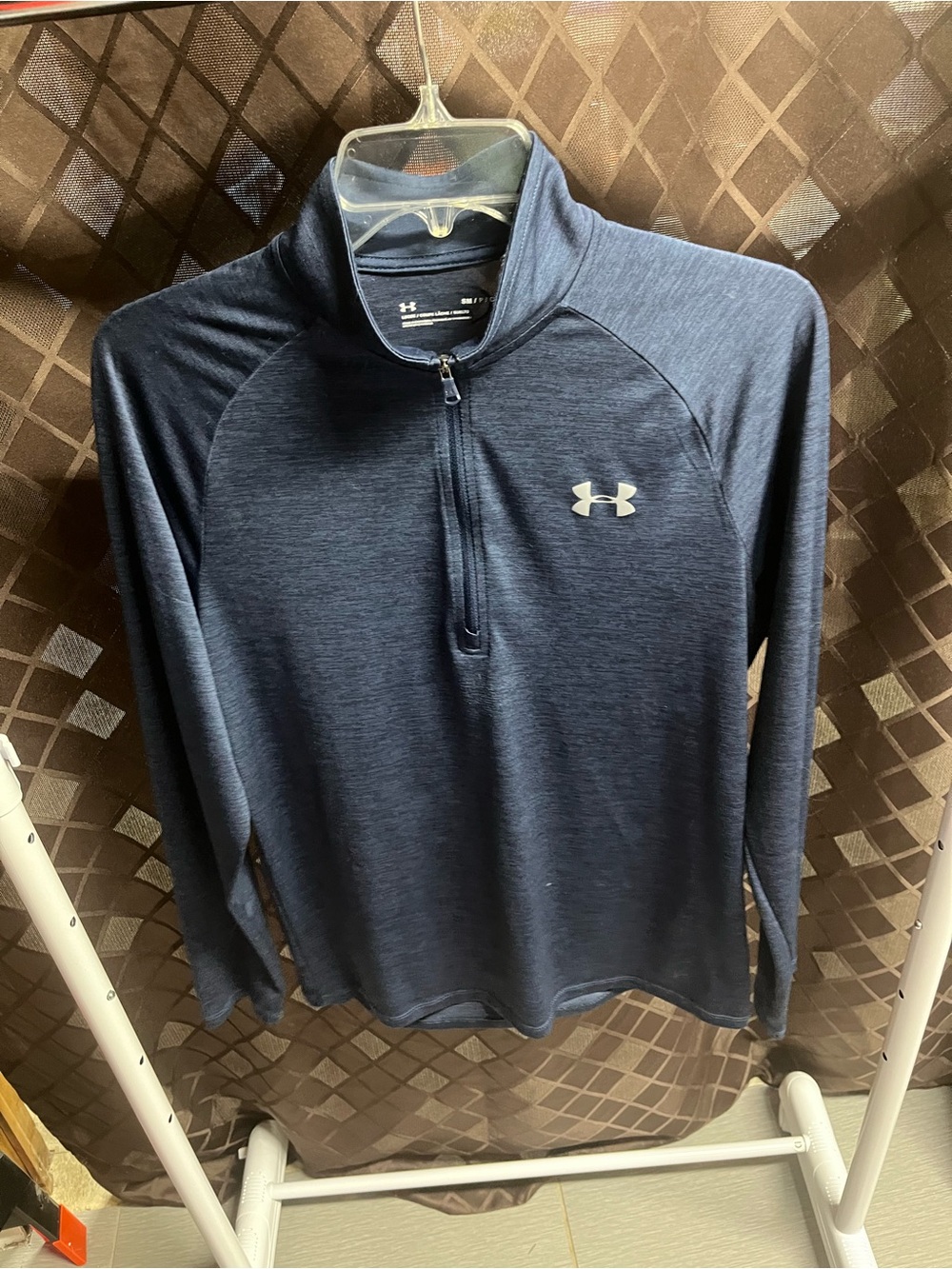 Under Armour Men’s Dark Navy Quarter-Zip Performance Pullover